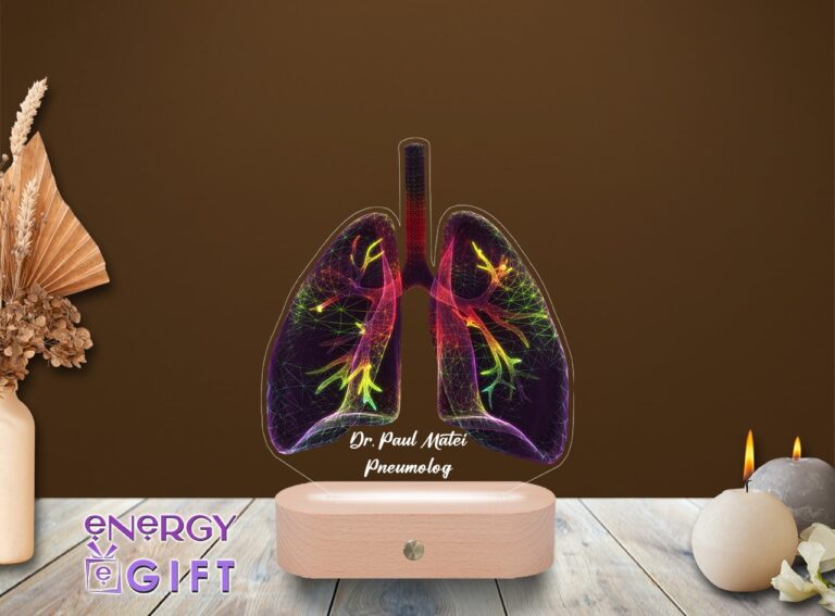 lampa-led-3d-personalizata-doctor-pneumolog