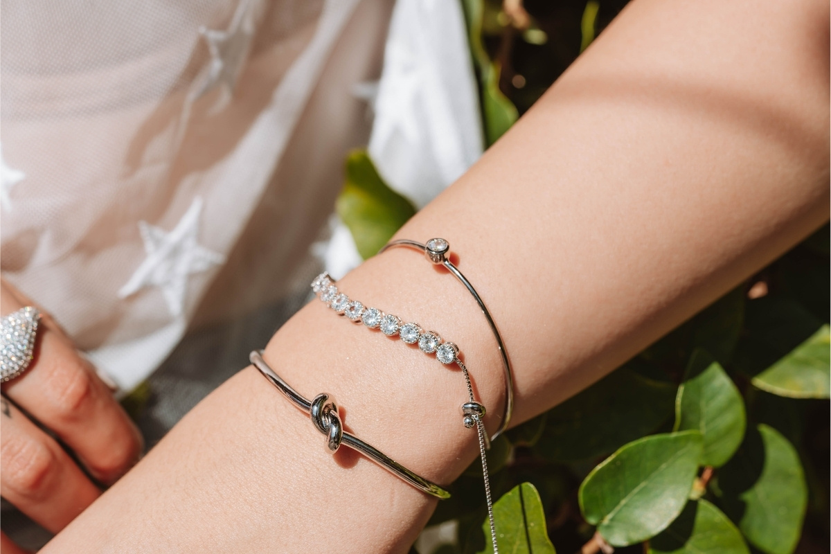 bratari argint cu snur