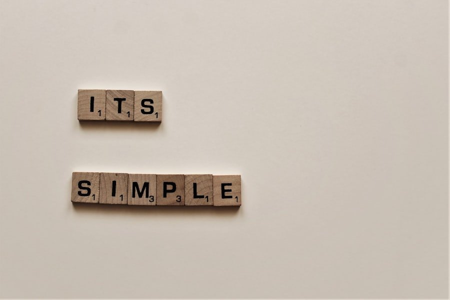 Photo simplification