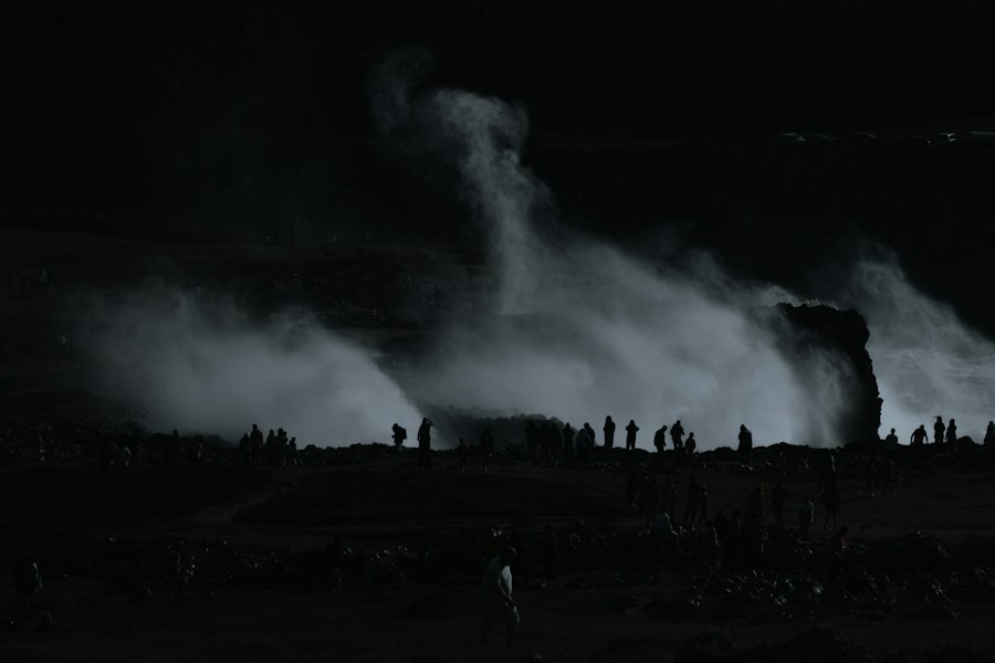 Photo amazing natural phenomena