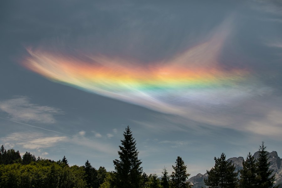 Photo amazing natural phenomena studies